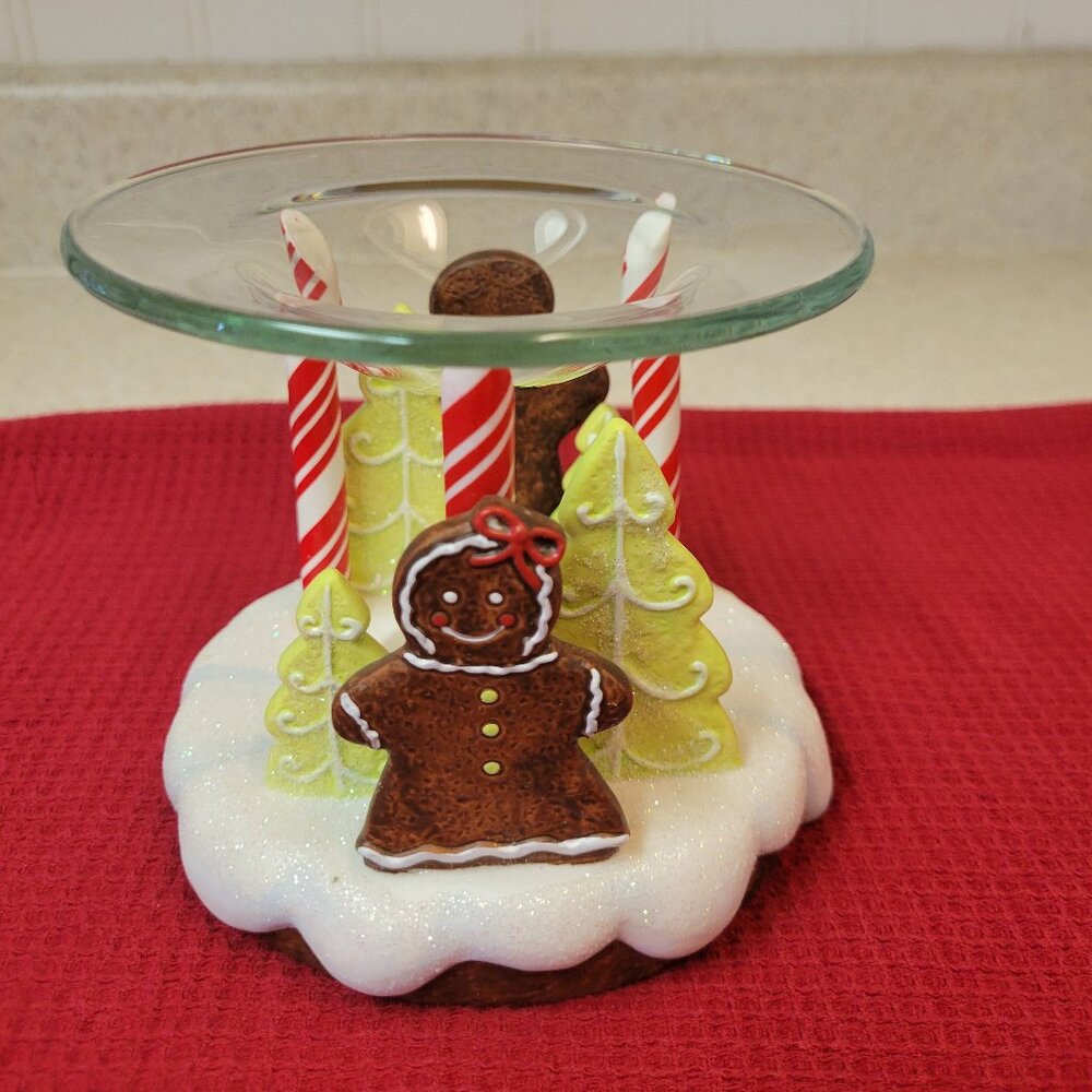 PartyLite Peppermint Delight Christmas Aroma Melt Warmer